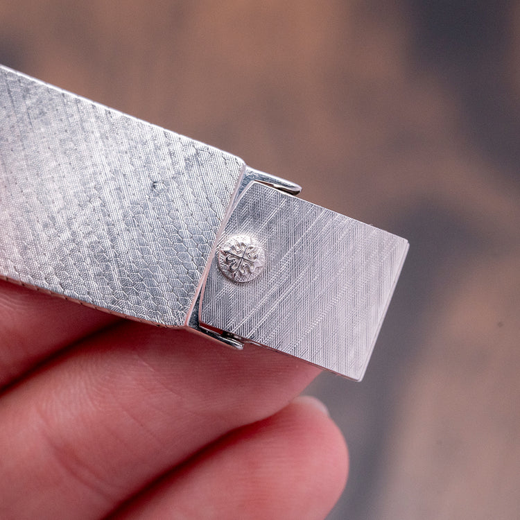 1971 Patek Philippe Calatrava Blue Sigma Dial White Gold 3445/6