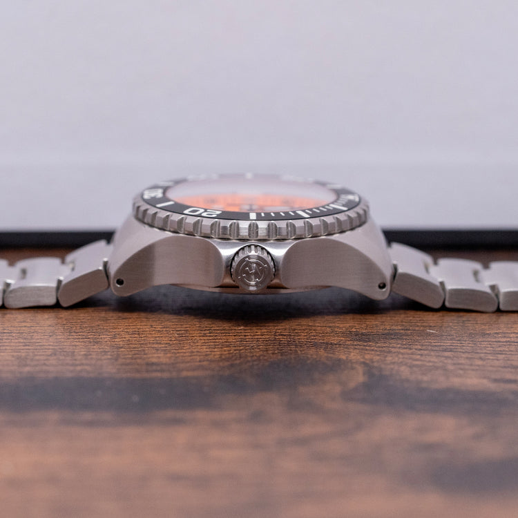 2020 Helm Komodo Automatic Orange 300M Diver 40mm