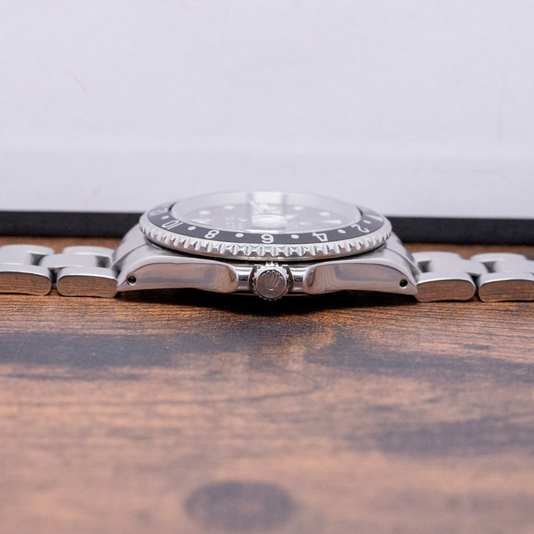 2000 Rolex GMT-Master II Black Bezel 40mm 16710