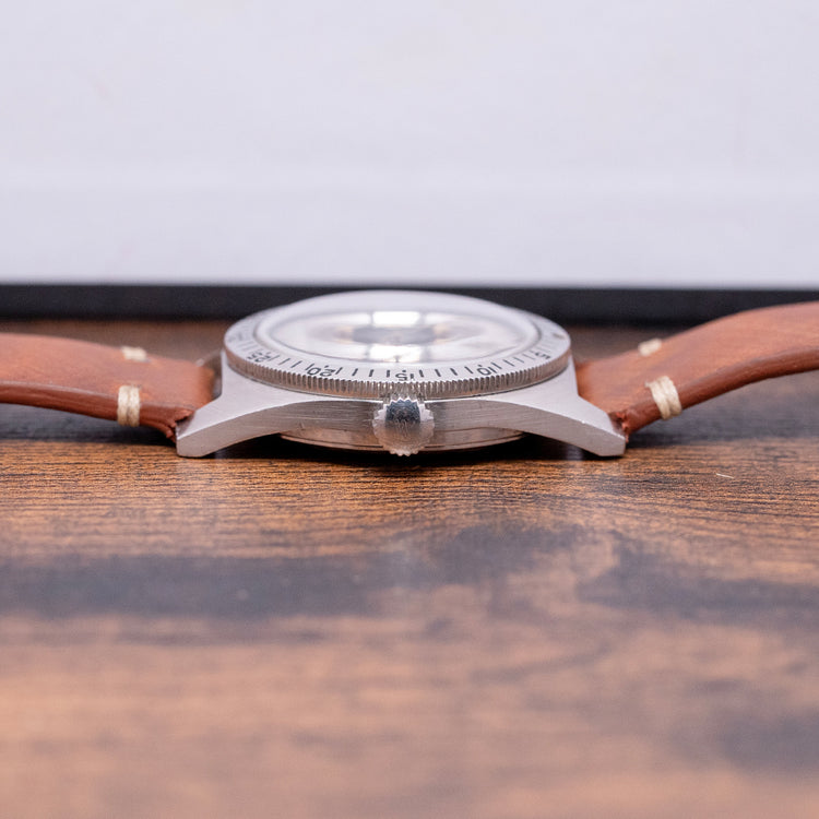 1960s Marc Nicolet Skin Diver Date Automatic ETA 2472 36mm