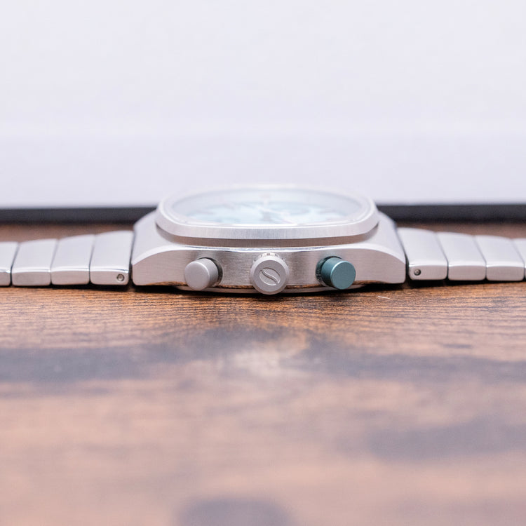 2023 Brew x Worn & Wound Metric Chrono Regulator Sky Blue