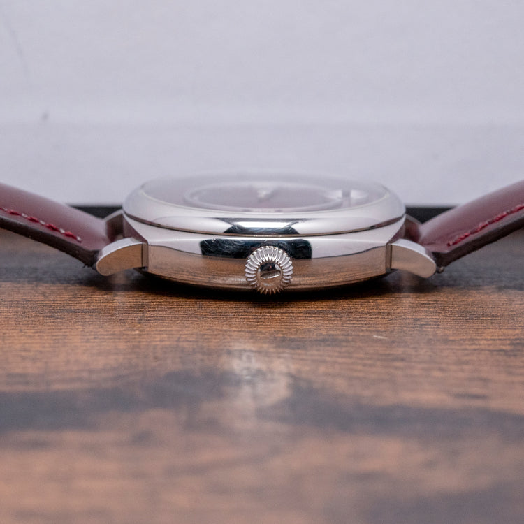 2023 Fears Christopher Ward Alliance 01 Jump Hour Red Dial