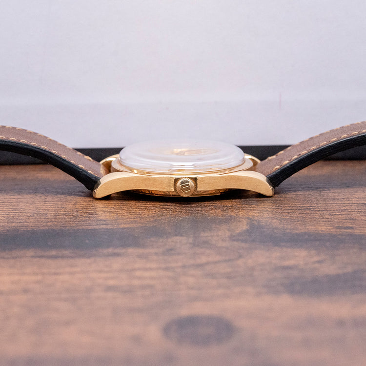 1956 Universal Geneve Polerouter Deluxe 18ct Gold 10357-1