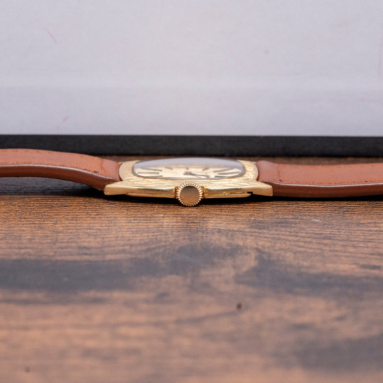 1964 Audemars Piguet Ultra Thin 'Tank' Cal. 2003 18ct Gold Textured