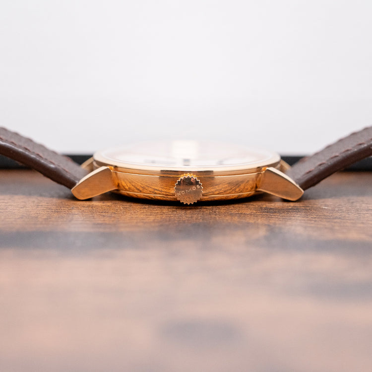 2017 Nomos Lambda 39 18ct Rose Gold Power Reserve 953