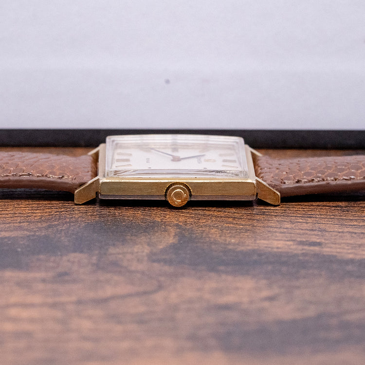 1968 Omega De Ville Square Gold Plated 26mm 111.071