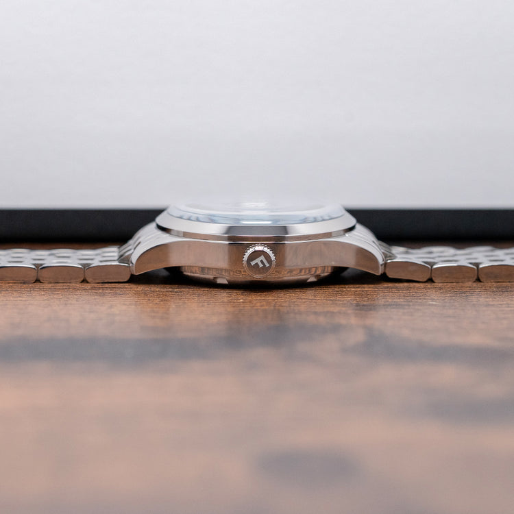 2025 Fukushima Watch Company Futaba Silver Auto 34mm