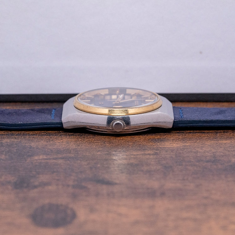 1977 Seiko Quartz 'SQ' Steel & 'Gold' 35.5mm 7546-8059