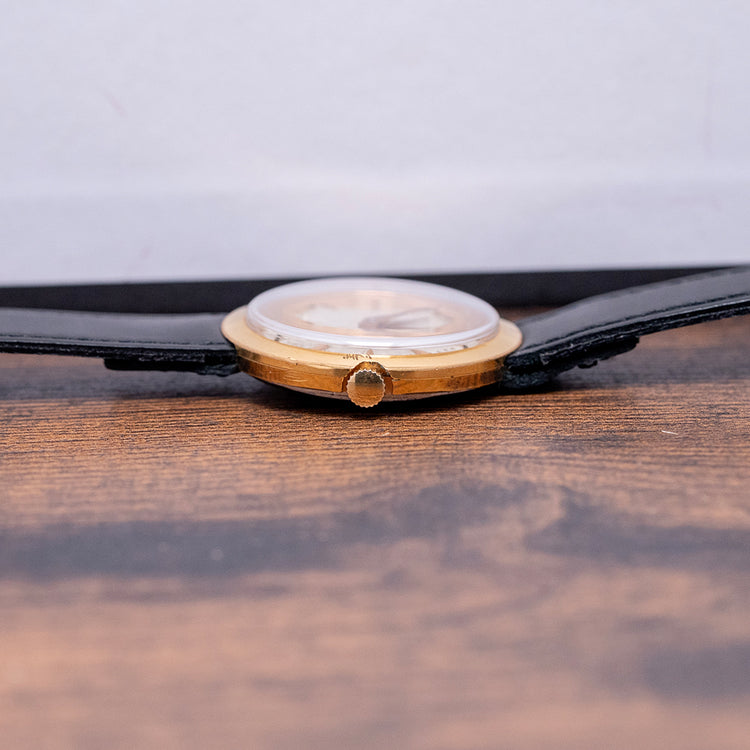 1960s Vetta 'Disco Volante' 34mm Mechanical Gold Plated
