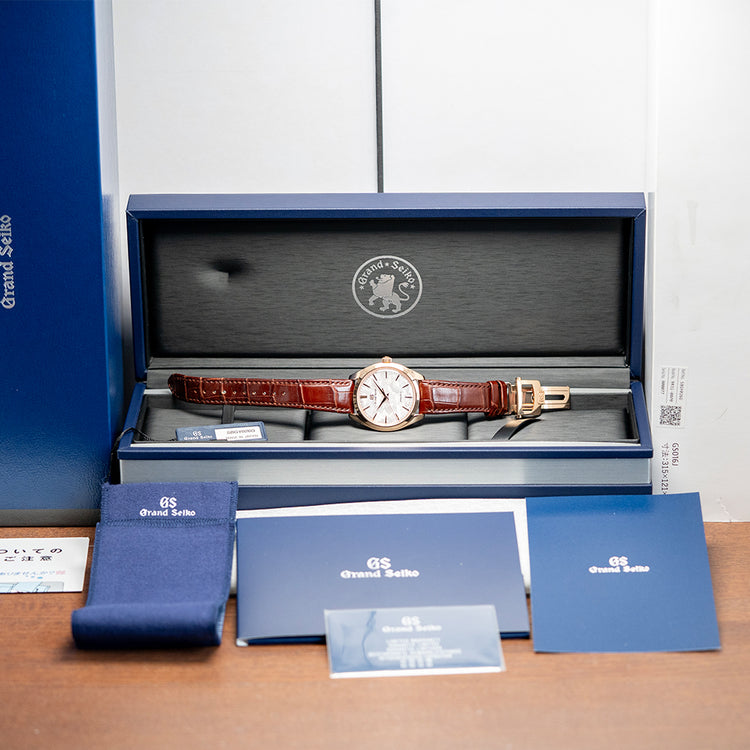 2023 Grand Seiko 18ct Rose Gold ‘Hana-ikada’ SBGY026G 38.5mm Limited