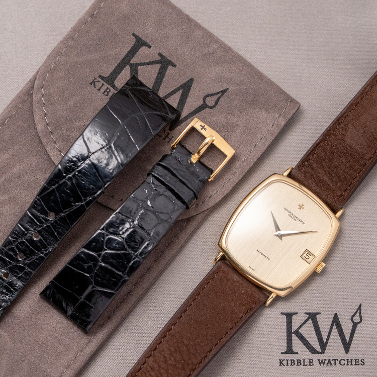 1970s Vacheron Constantin Automatic 18ct Gold "Tank"