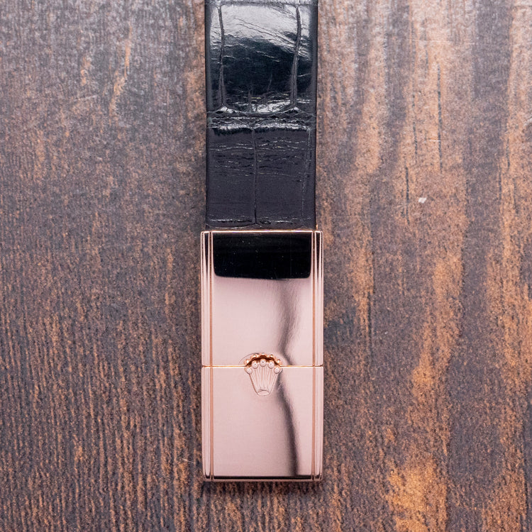 2018 Rolex Cellini Prince 18ct Rose Gold Open Back 5442/5