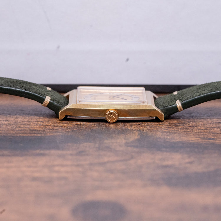 1960s Zenith Zenitissimo Gold Filled Square 27.5x33.5mm 4002 HU