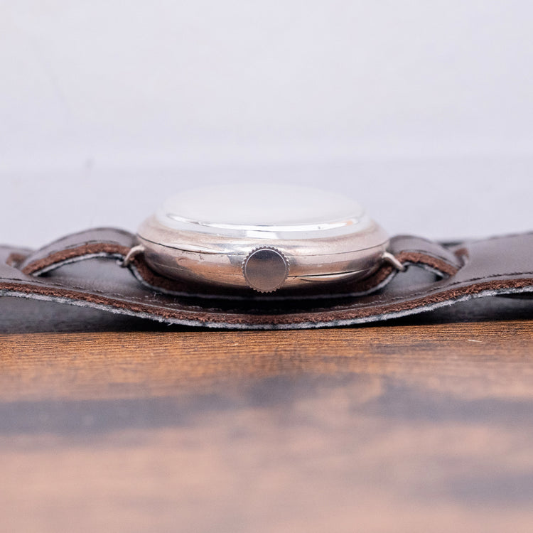 1917 Tavannes Cal. 330 .925 Sterling Silver Trench Watch 34mm