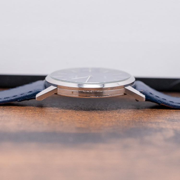1970s Certina Jubile Blue Dial Manual Cal. 396 Steel 34mm