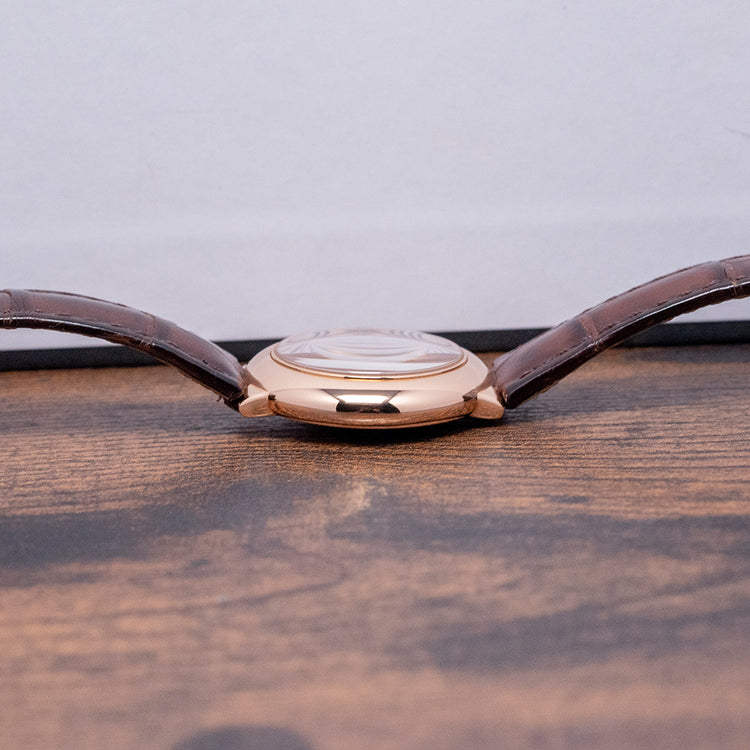 2009 Cartier Ballon Bleu 28mm 18ct Rose Gold Quartz W6900256