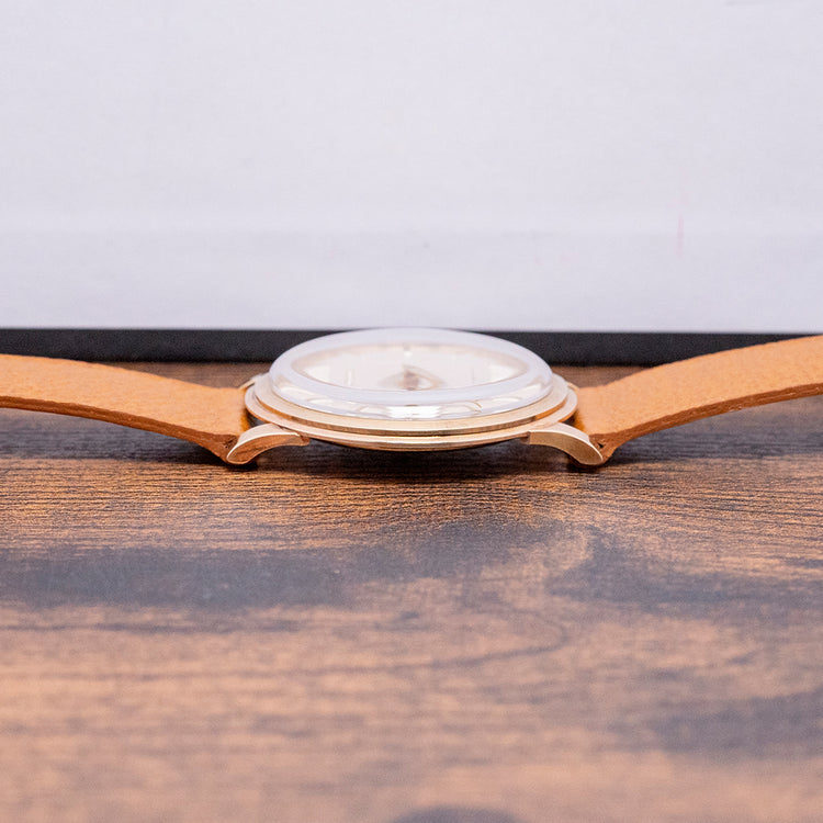 1958 Movado 'Calatrava' 9ct Gold Unpolished Case 34.5mm