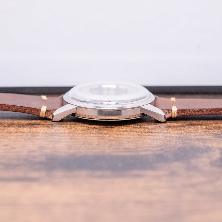 1960 Omega Seamaster Tropical Brown Gilt Dial 35mm 14390