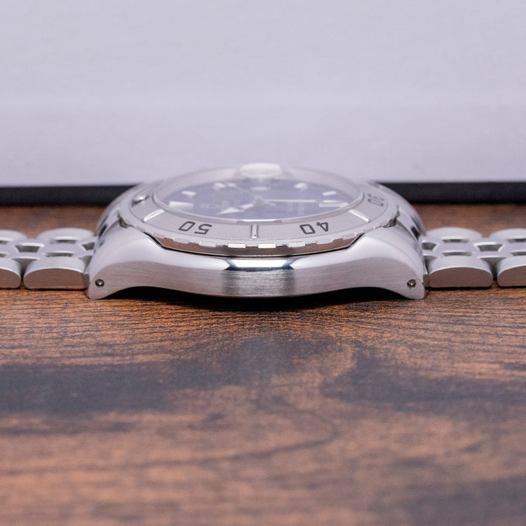 2000s Tudor Prince Date Hydronaut Blue Dial 41mm 89190P