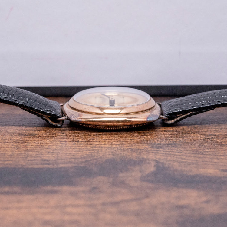 1934 Rolex Oyster 9ct Gold Cushion 31.5mm 678