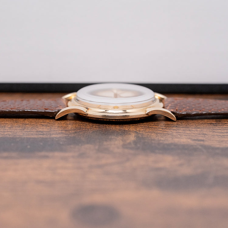 1960s Gruen Precision Sunburst Guilloche Dial Manual 34mm