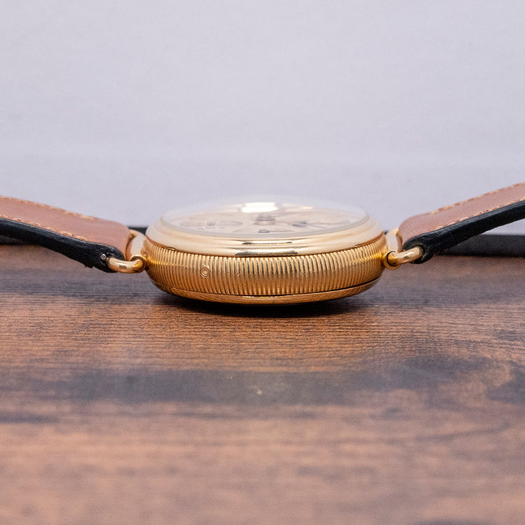 1980s Dubey & Schaldenbrand 18ct Triple Calendar Moonphase Chronograph