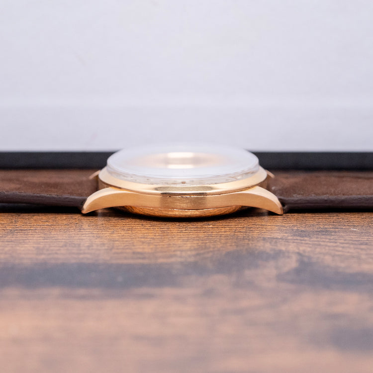 1950s Breitling Sprint Chronograph 18ct Yellow Gold Venus 188 37mm