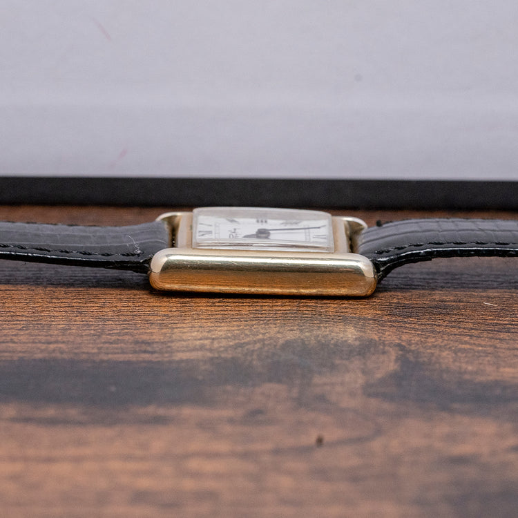 1977 Roy King 'Tank' Sterling Silver / Gold-Plated Mechanical 23x30.5mm