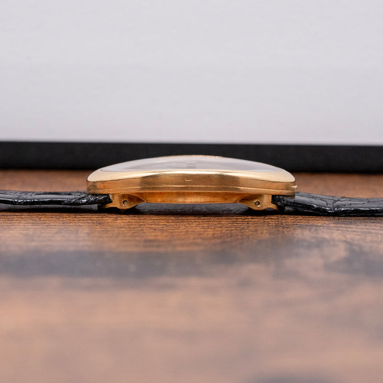 1970s Baume & Mercier 'Baignoire Allongée' 18ct Gold 38261