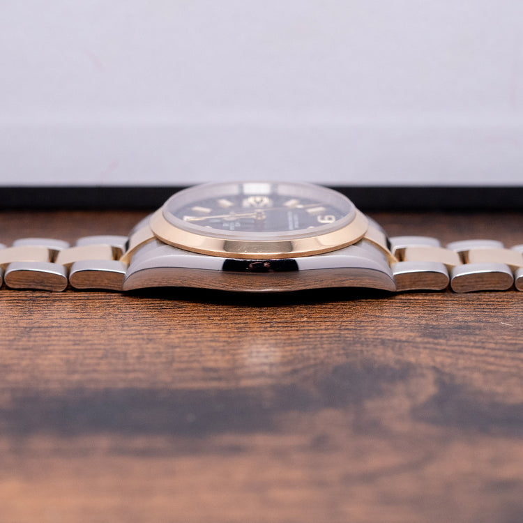 2021 Rolex Explorer I 36mm Steel & Gold 124273