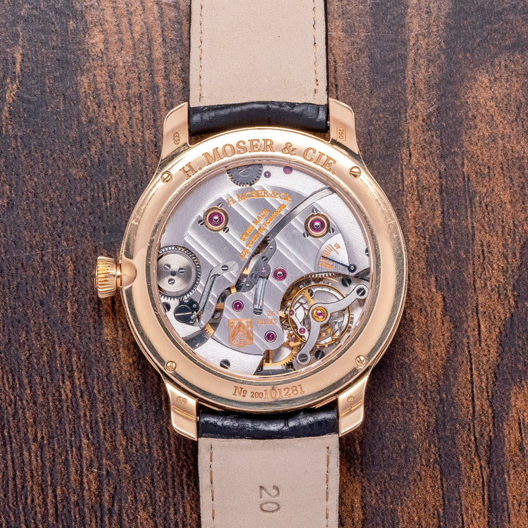 2012 H.Moser & Cie Endeavour 'Monard' Rose Gold 7-Days 343.505-017