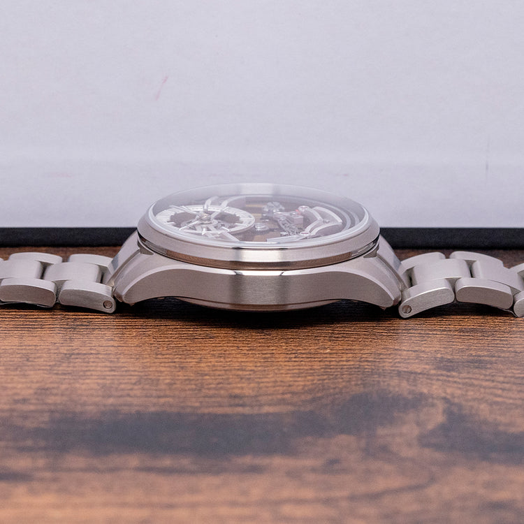 2024 Christopher Ward C1 Bel Canto 'Viola' Purple on Bracelet