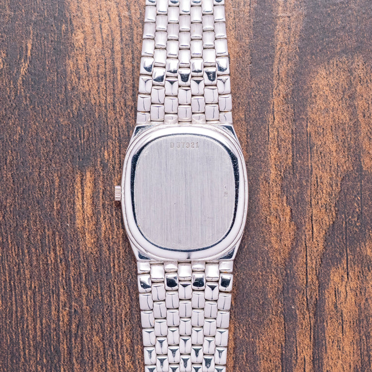 1980s Audemars Piguet Cobra 18ct White Gold Diamond Hands 28mm