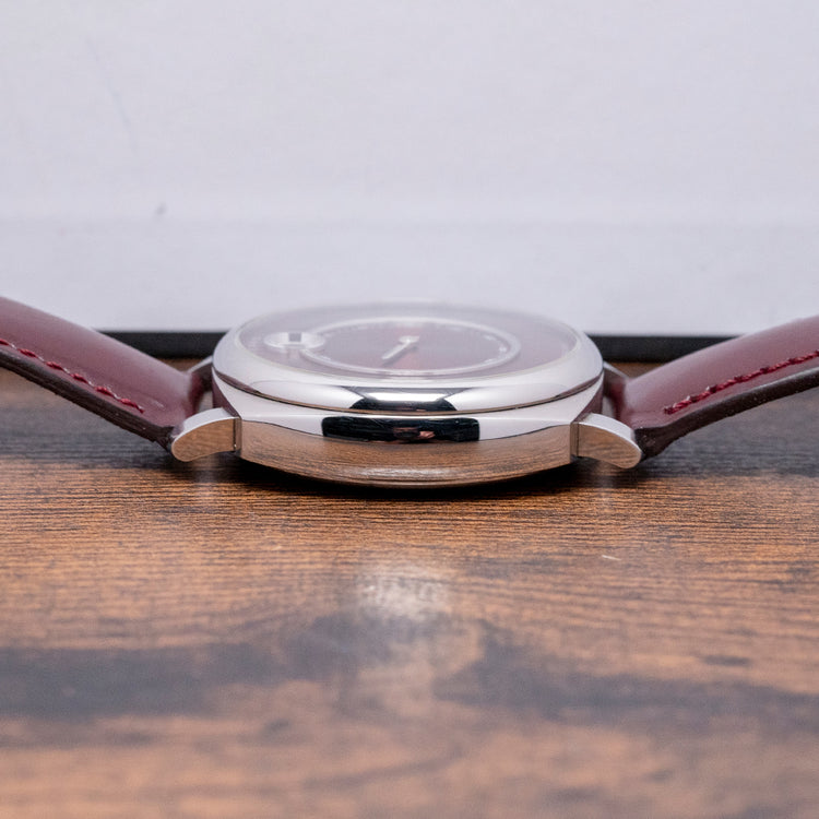 2023 Fears Christopher Ward Alliance 01 Jump Hour Red Dial