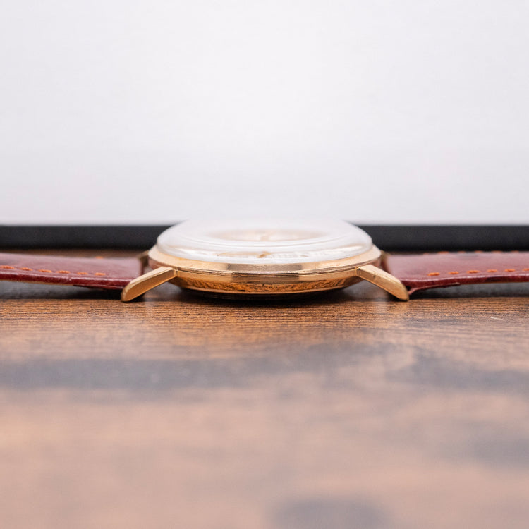 1960s Seiko Crown Textured Dial Gold-Plated 35mm 15002