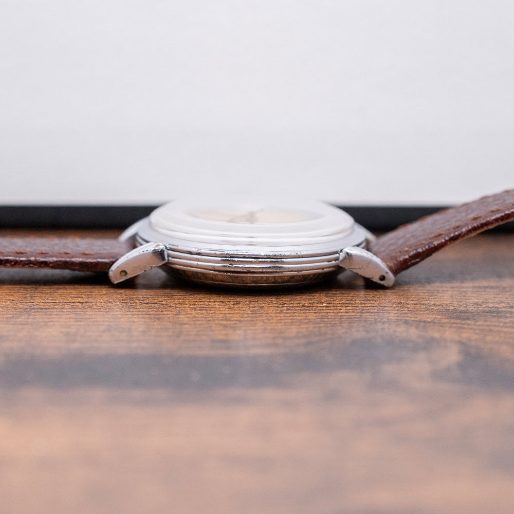 1950s Movado Tempomatic Claw Lugs Bumper Automatic 34mm