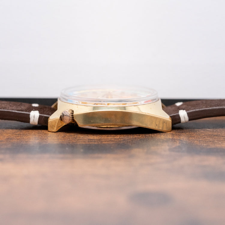 1970s Wakmann Automatic Chronograph Lemania 1341 42mm