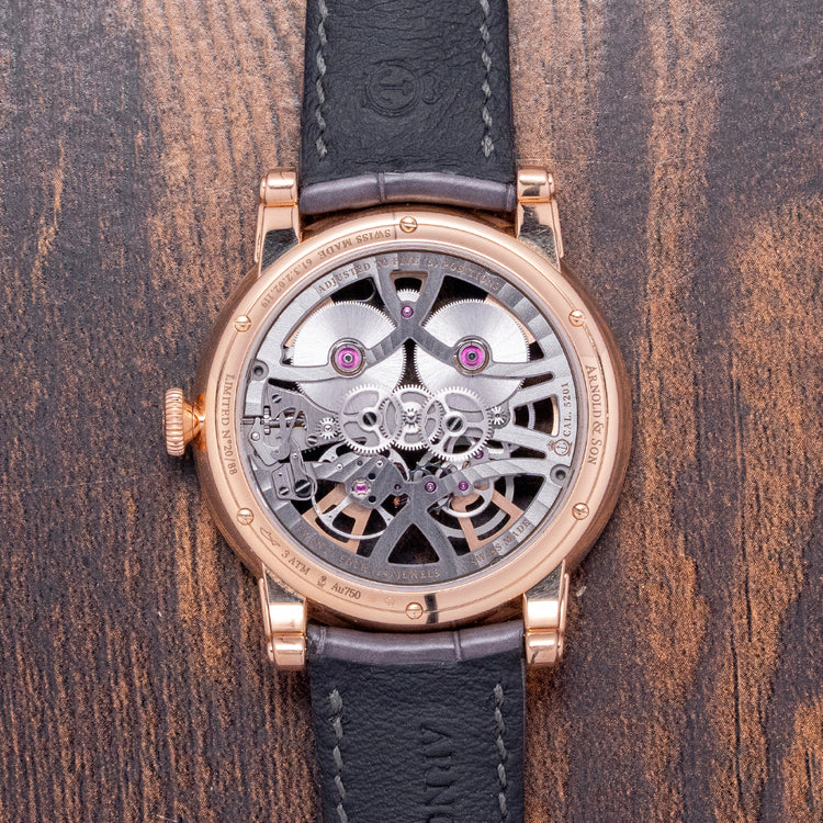 2024 Arnold & Son Nebula 41.5 18ct Red Gold Limited Edition