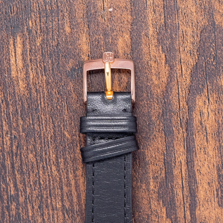 1960s Girard-Perregaux 18ct Pink Gold Square Art Deco Auto