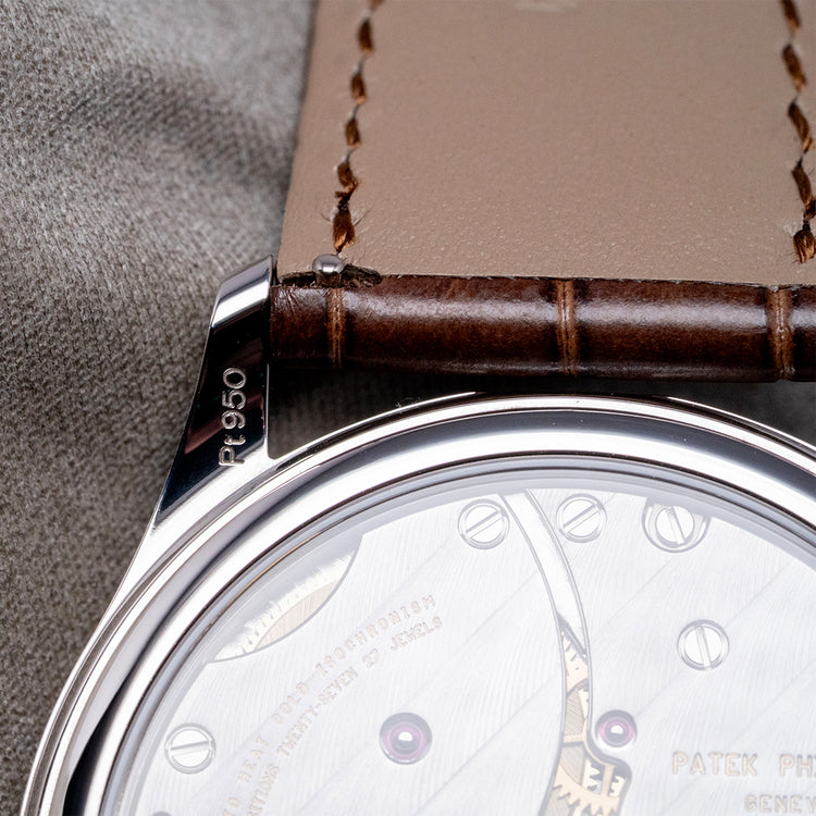 2025 Unworn Patek Philippe Calatrava Platinum 38mm 6196P-001