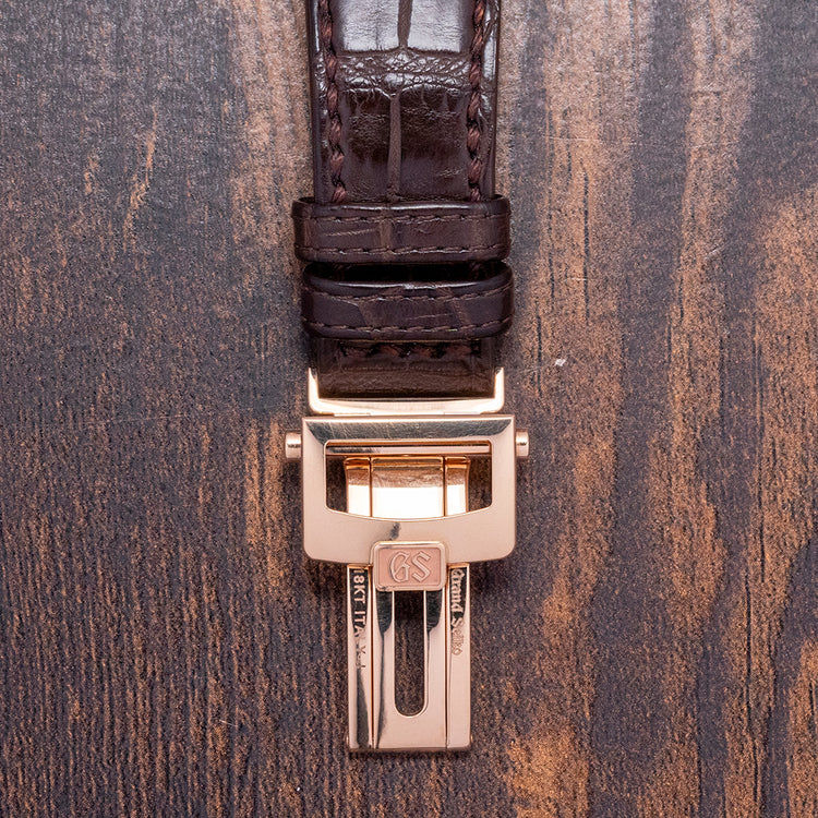 2022 Grand Seiko 18ct Rose Gold 'Tree-Rings' SLGA008J 40mm Limited