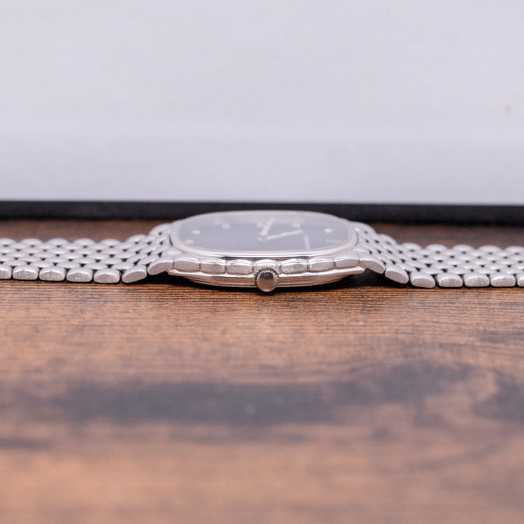 1980s Audemars Piguet Cobra 18ct White Gold Diamond Hands 28mm