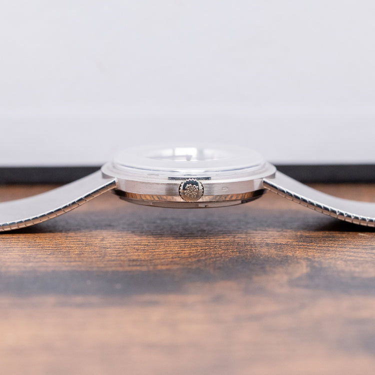 1971 Patek Philippe Calatrava Blue Sigma Dial White Gold 3445/6