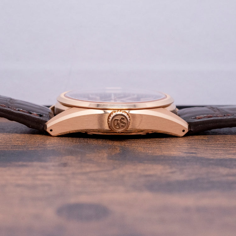 2022 Grand Seiko 18ct Rose Gold 'Tree-Rings' SLGA008J 40mm Limited