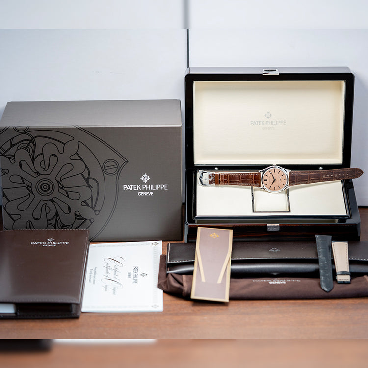 2025 Unworn Patek Philippe Calatrava Platinum 38mm 6196P-001