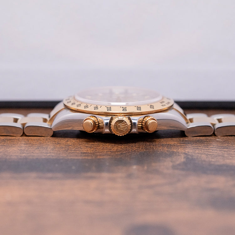 2002 Rolex Daytona Steel & Gold 'Slate' Dial 40mm Unpolished 116523