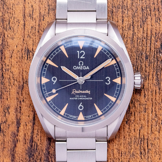 2020 Omega Seamaster Railmaster Co-Axial 220.10.40.20.01.001