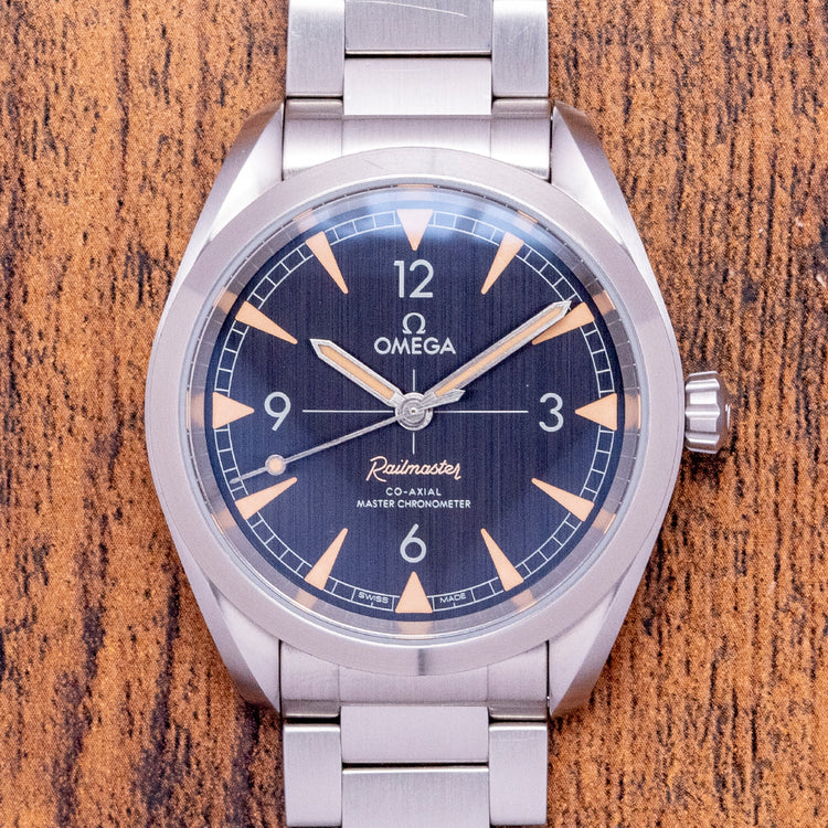 2020 Omega Seamaster Railmaster Co-Axial 220.10.40.20.01.001