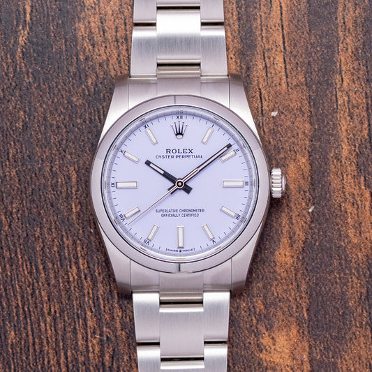2025 Rolex Oyster Perpetual 34mm 'Lavender' Dial 124200