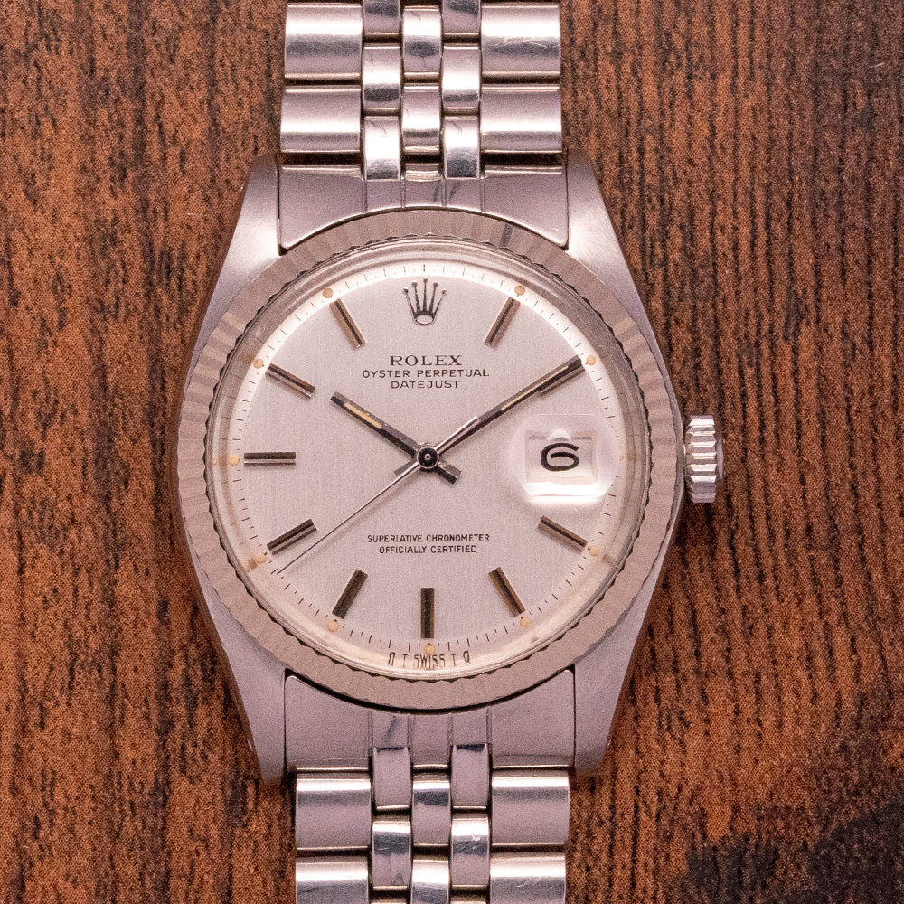 1973 Rolex Datejust 1601 Rare Sigma Dial on Jubilee